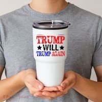 Trump Will Trump Again Tumbler thumb 2