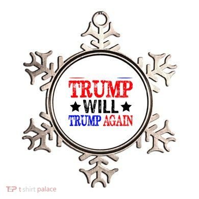 Trump Will Trump Again Ornament
