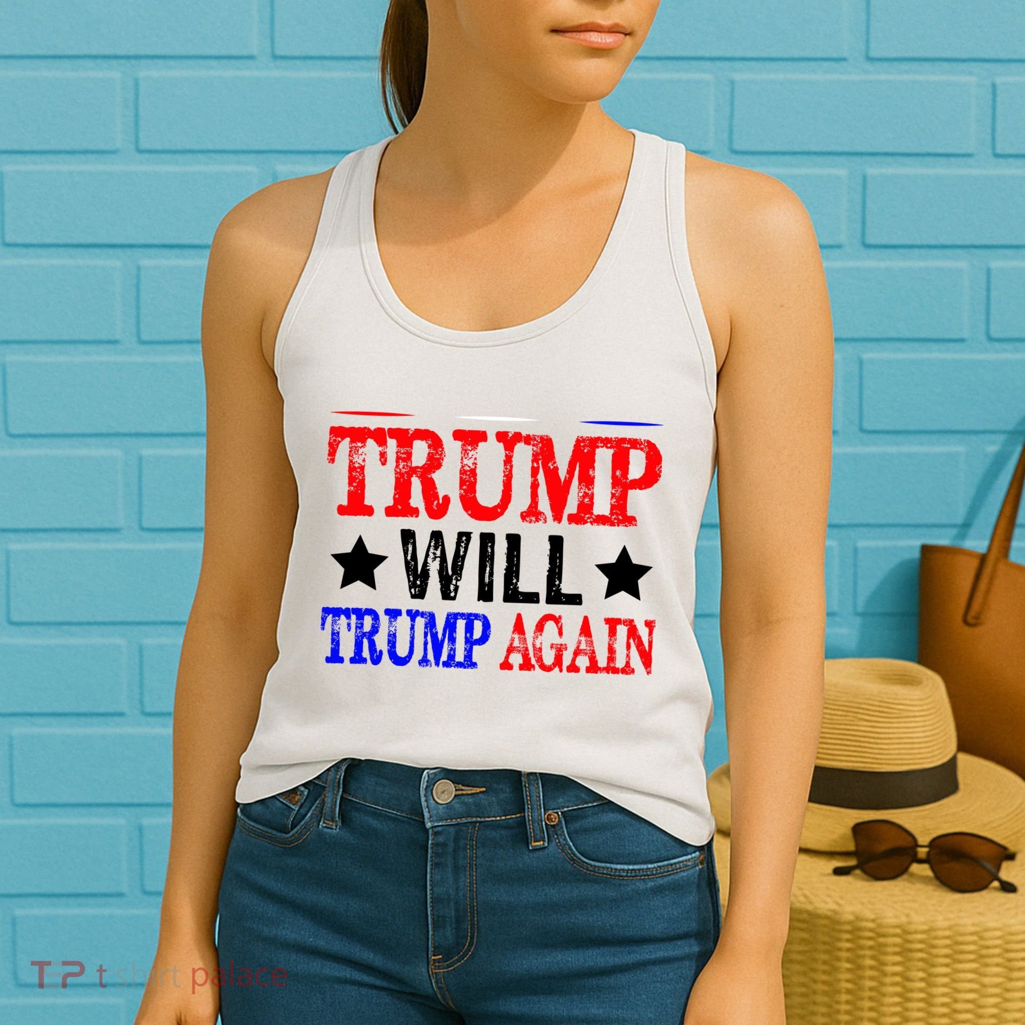 Trump Will Trump Again Women's Tank Top