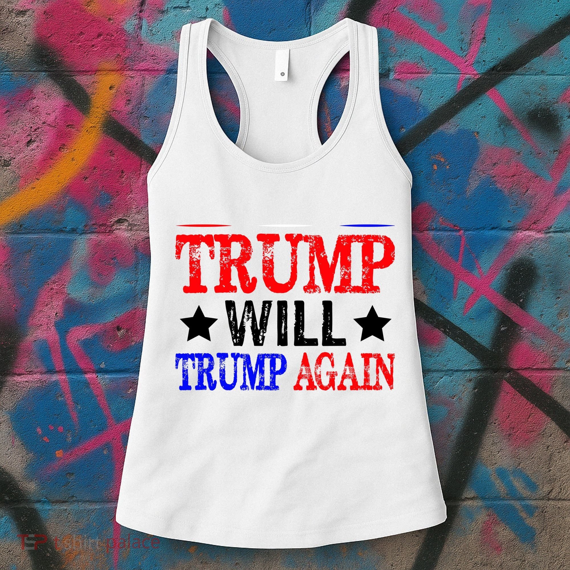 Trump Will Trump Again Women's Tank Top