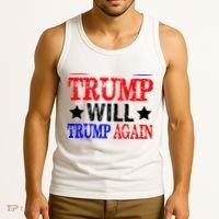 Trump Will Trump Again Tank Top thumb 3