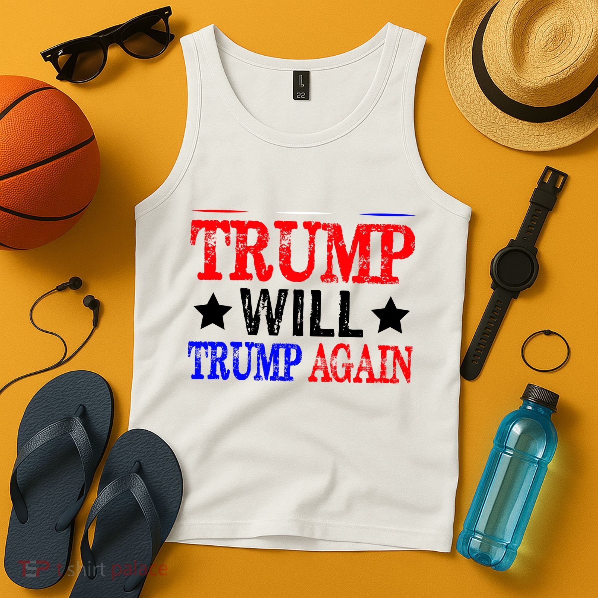Trump Will Trump Again Tank Top