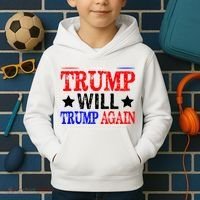 Trump Will Trump Again Kids Hoodie thumb 2