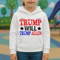 Trump Will Trump Again Kids Hoodie thumb 3
