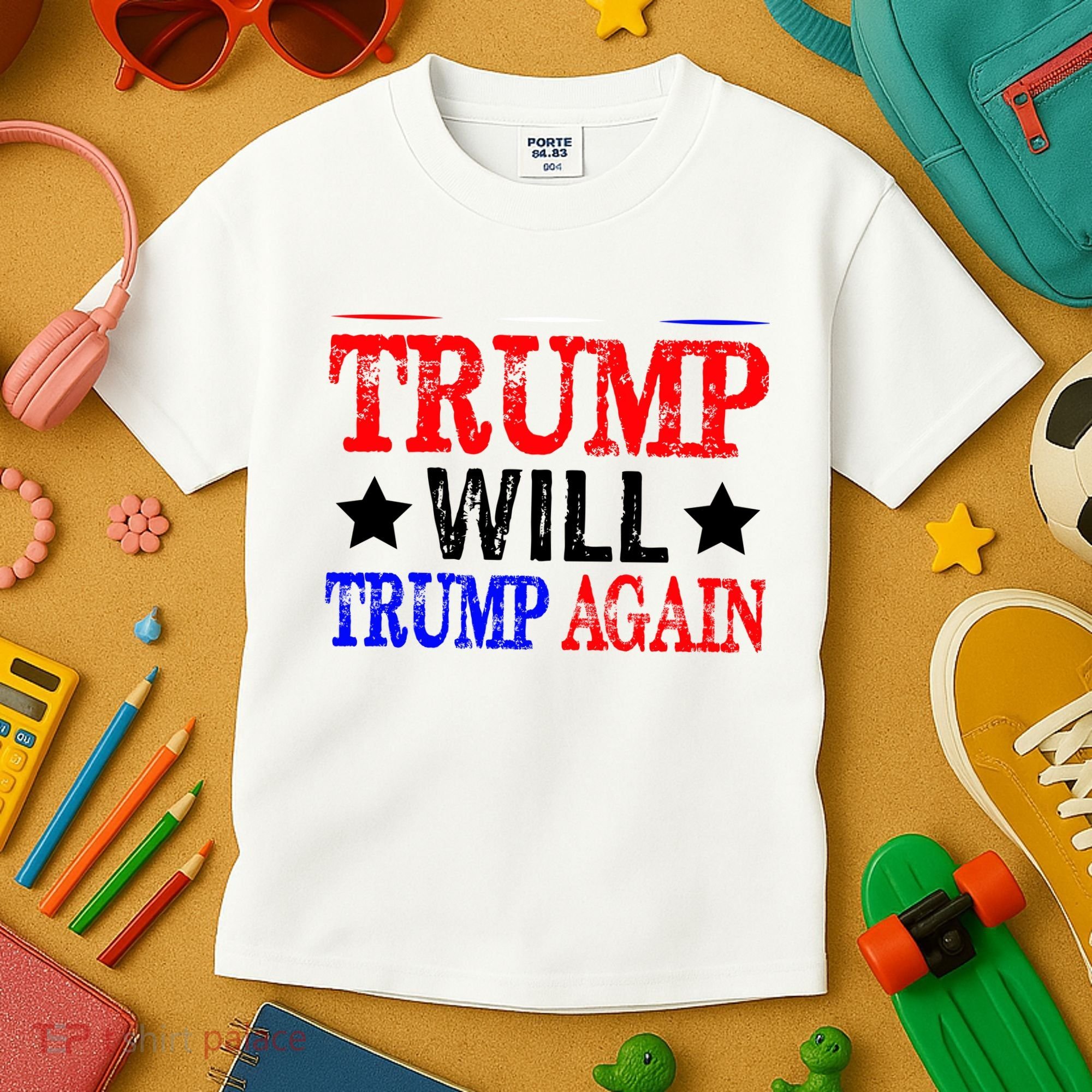Trump Will Trump Again Kids T-Shirt