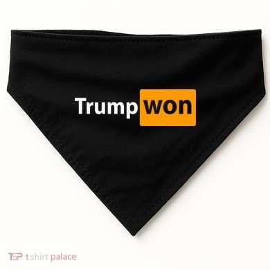 Trump Won USA-Made Doggie Bandana