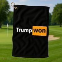 Trump Won Golf Towel thumb 1