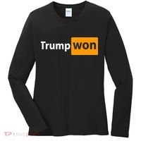 Trump Won Women's Long Sleeve Shirt thumb 0