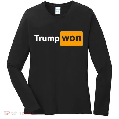 Trump Won Women's Long Sleeve Shirt