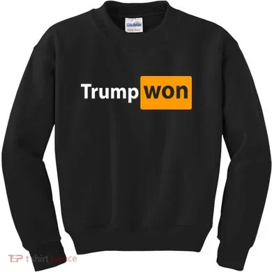 Trump Won Kids Sweatshirt