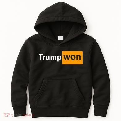 Trump Won Kids Hoodie