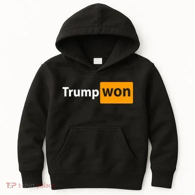 Trump Won Kids Hoodie