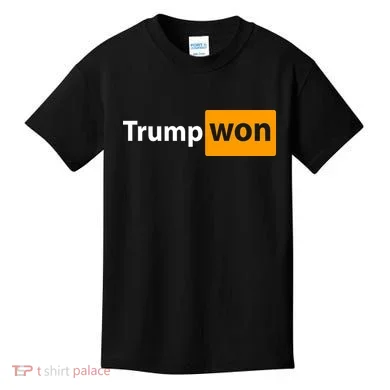 Trump Won Kids T-Shirt