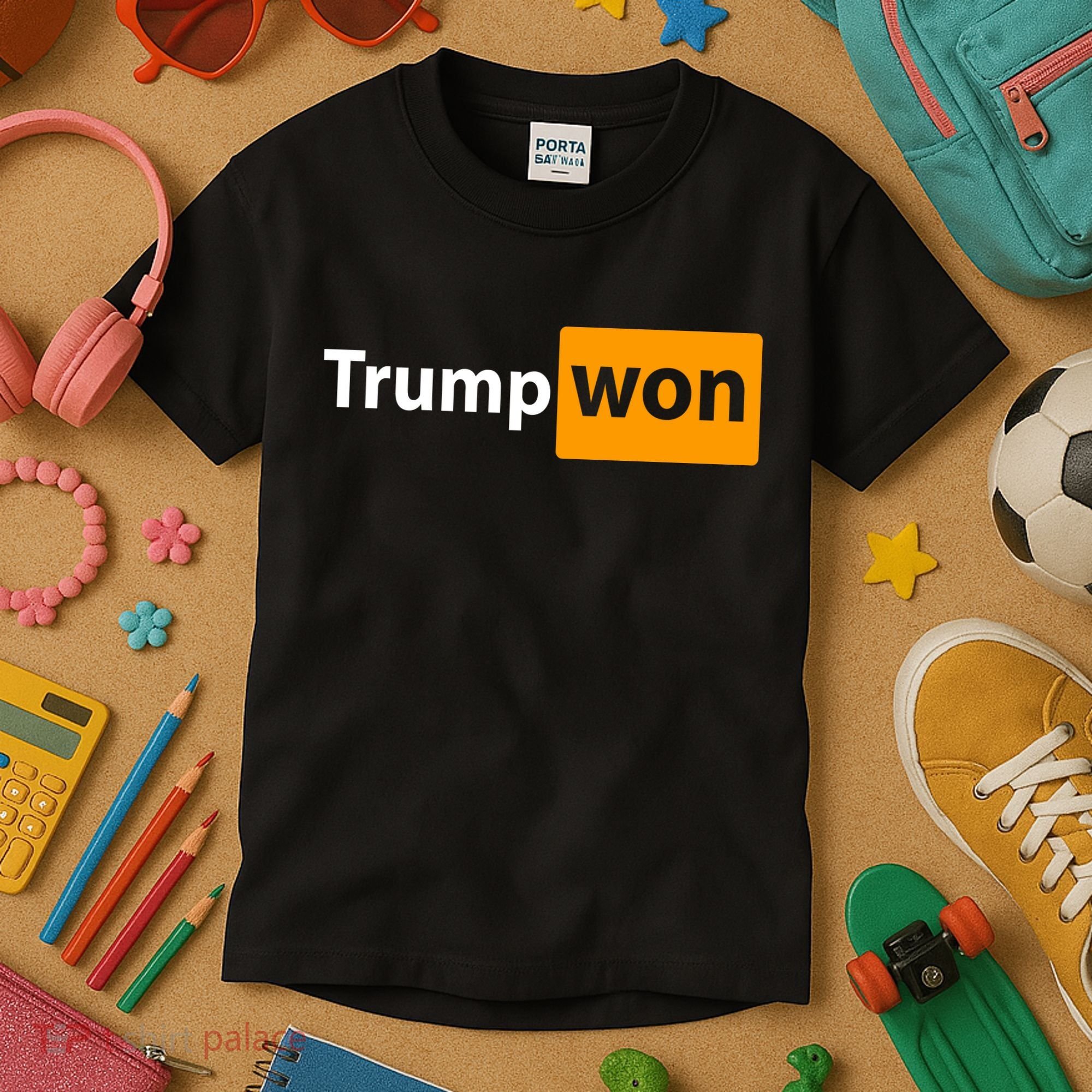 Trump Won Kids T-Shirt