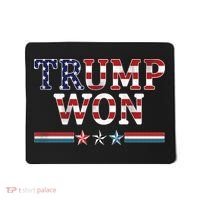Trump Won American Flag Pro Republican Mousepad thumb 0