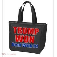 Trump Won Deal With It Tote Bag thumb 3