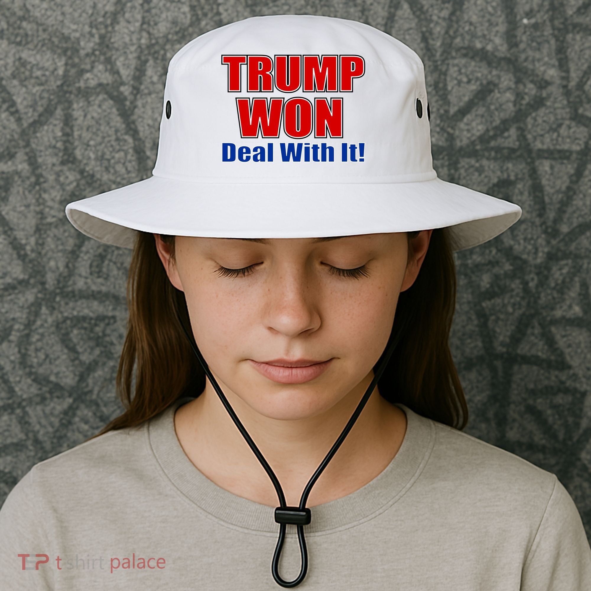 Trump Won Deal With It Bucket Hat