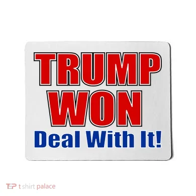 Trump Won Deal With It Mousepad