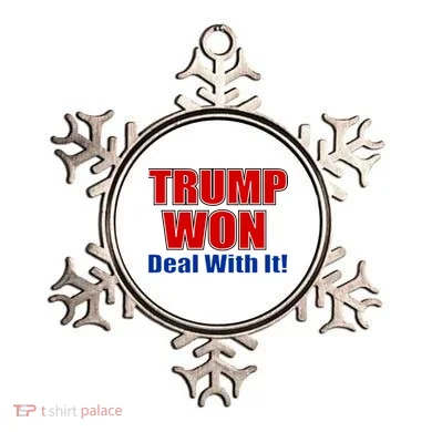 Trump Won Deal With It Ornament