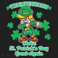 Trumpechaun - Make St Patrick's Day Great Again Women's Sweatshirt thumb 2
