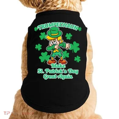 Trumpechaun - Make St Patrick's Day Great Again Doggie Tank