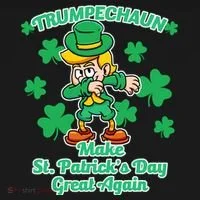 Trumpechaun - Make St Patrick's Day Great Again Bucket Hat thumb 4