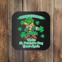 Trumpechaun - Make St Patrick's Day Great Again Coaster thumb 0