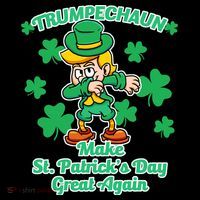 Trumpechaun - Make St Patrick's Day Great Again Women's Hoodie thumb 2