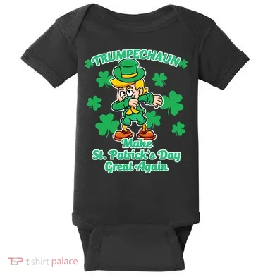 Trumpechaun - Make St Patrick's Day Great Again Baby Bodysuit