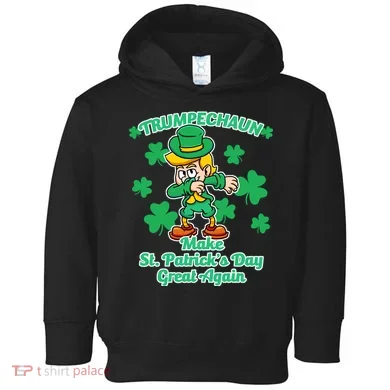 Trumpechaun - Make St Patrick's Day Great Again Toddler Hoodie