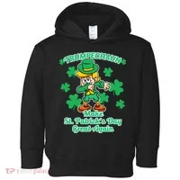Trumpechaun - Make St Patrick's Day Great Again Toddler Hoodie thumb 0