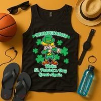 Trumpechaun - Make St Patrick's Day Great Again Tank Top thumb 4