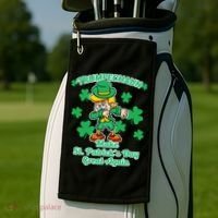 Trumpechaun - Make St Patrick's Day Great Again Golf Towel thumb 2