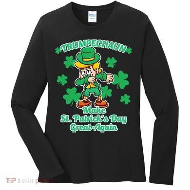 Trumpechaun - Make St Patrick's Day Great Again Women's Long Sleeve Shirt