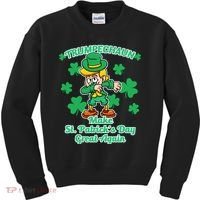 Trumpechaun - Make St Patrick's Day Great Again Kids Sweatshirt thumb 0
