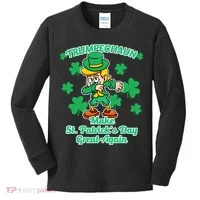 Trumpechaun - Make St Patrick's Day Great Again Kids Long Sleeve Shirt thumb 0