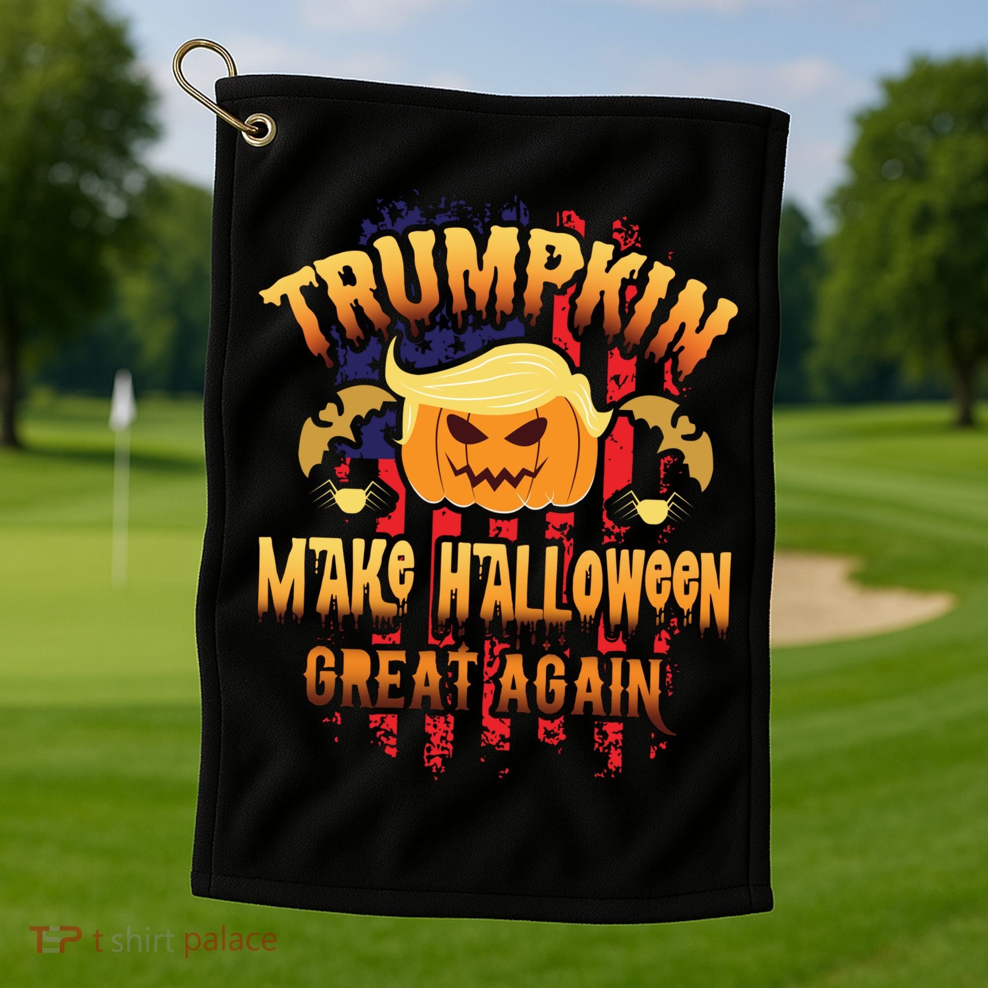 Trumpkin 2020 Make America Great Again Golf Towel