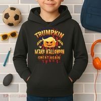 Trumpkin 2020 Make America Great Again Kids Hoodie thumb 2
