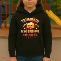 Trumpkin 2020 Make America Great Again Kids Hoodie thumb 3