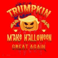 Trumpkin 2020 Make America Great Again Santa Hat thumb 1