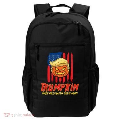 Trumpkin American Flag Make Halloween Great Again Backpack