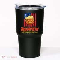 Trumpkin American Flag Make Halloween Great Again Tumbler thumb 0