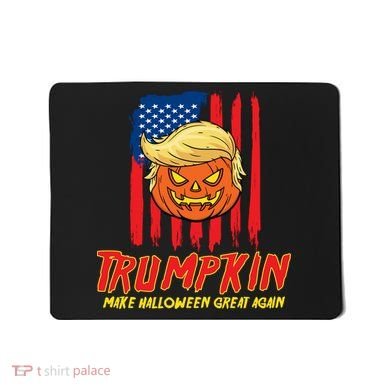Trumpkin American Flag Make Halloween Great Again Mousepad