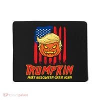 Trumpkin American Flag Make Halloween Great Again Mousepad thumb 0