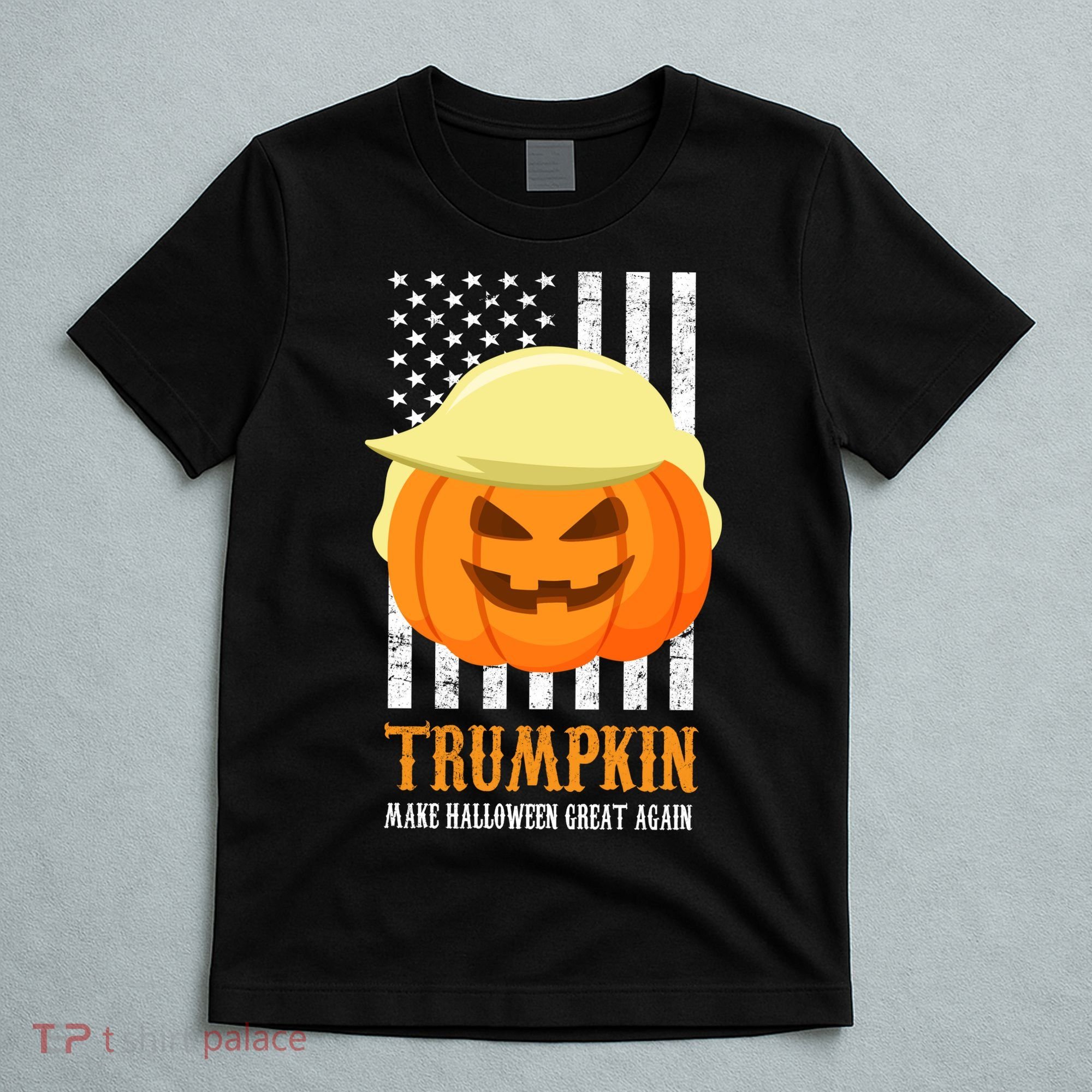Trumpkin Donald Trump Funny Halloween T-Shirt