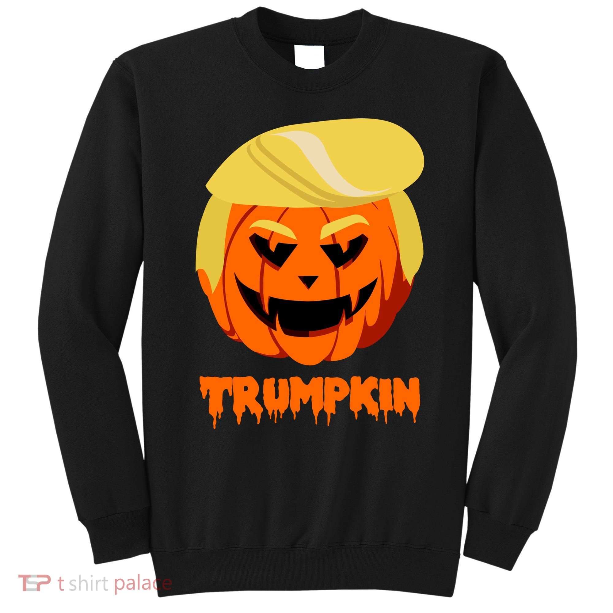 Trumpkin Funny Donald Trump Pumpkin Sweatshirt