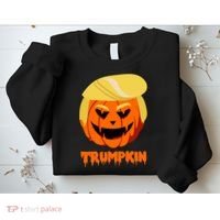 Trumpkin Funny Donald Trump Pumpkin Sweatshirt thumb 2