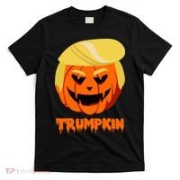 Trumpkin Funny Donald Trump Pumpkin T-Shirt thumb 0
