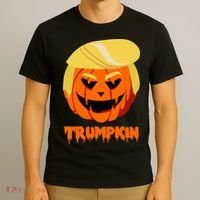 Trumpkin Funny Donald Trump Pumpkin T-Shirt thumb 3
