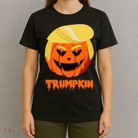 Trumpkin Funny Donald Trump Pumpkin T-Shirt thumb 4